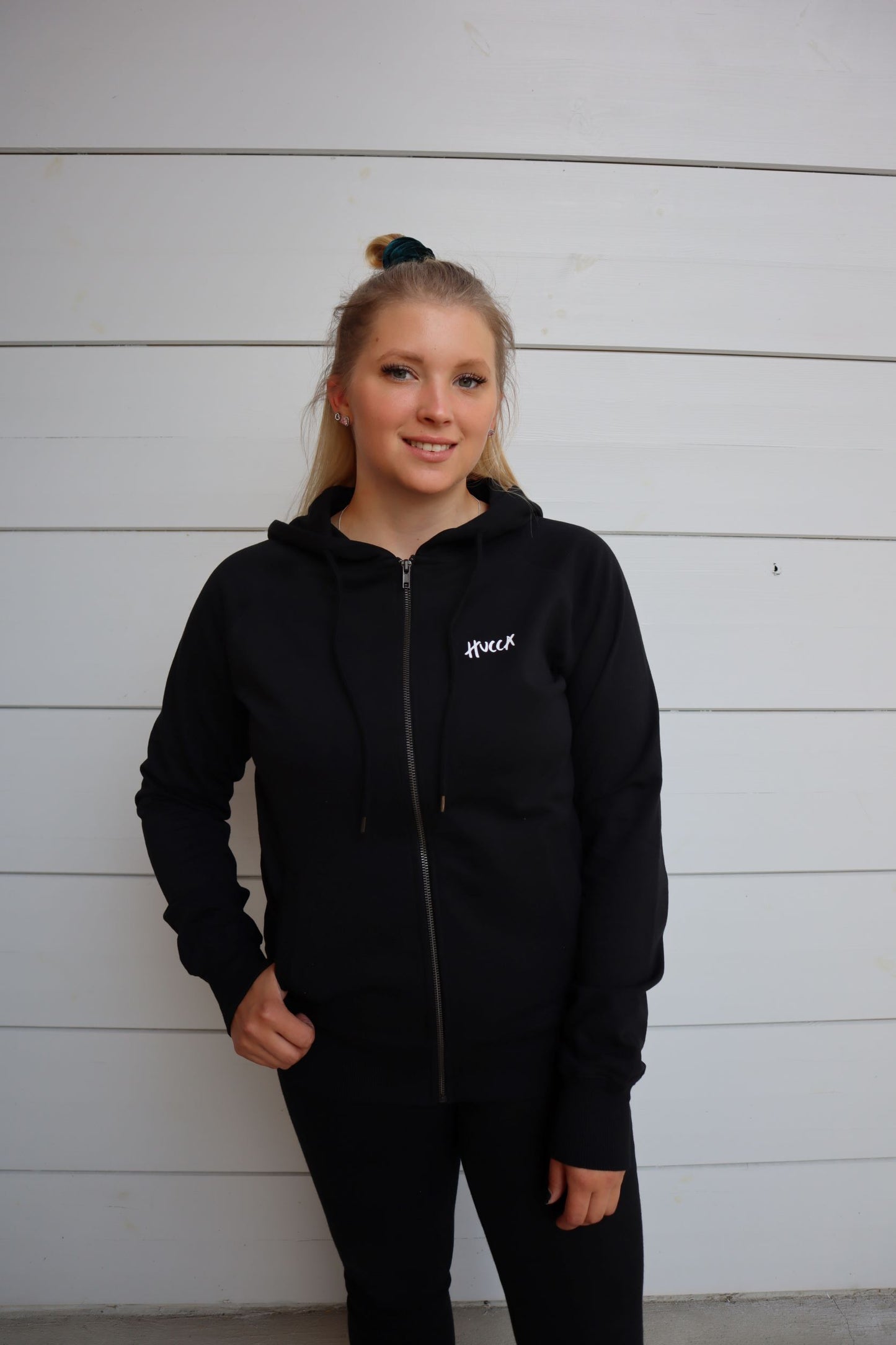 Zip Hoodie Black